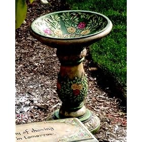 Joseph's Studio Garden Statuary Bird Bath Yard Decoration 24 by Roman