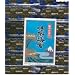 Ajitsuke Authentic Japanese Seasoned Roasted Nori Seaweed - 100 Snack Packets - Fat Free, Light Spicy Flavor - 3.4 Oz