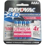 Rayovac 4.0 AAA 4-PACK, (Pack of 2)