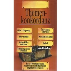Themenkonkordanz: Konkordanz zur Bibel