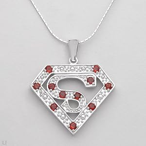 Necklace With 1.76ctw Genuine Garnets Beautifully Designed in 925 Sterling silver. Total item weight 10.0g Length 16in