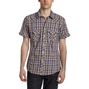 Monarchy Men's Royal Iron Short Sleeve Woven