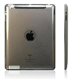 【全3色】iPad 2 用 TPU ケース　渦巻き柄　グレー TPU Case For iPad 2(683-3)