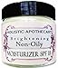 Brightening Non-Oily SPF Face Cream All Natural Face Moisturizer SPF 18 with Non Toxic Sunscreen Non-Nano Zinc Oxide Sunscreen and Organic Carrot Seed for Extra SPF Protection. No Toxic Preservatives.