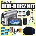 Sony DCR-HC62 1MP MiniDV Handycam Camcorder + Deluxe Accessory Kit