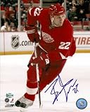 Brett Lebda Signed Detroit Red Wings 8x10 Photo