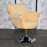 Clubsessel Lounge Sessel Cocktailsessel Relaxsessel 155 Beige Vanille