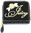 Juicy Couture Mad Money Juicy Princess Black Terry Signature Wallet