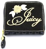 Juicy Couture Mad Money Juicy Princess Black Terry Signature Wallet