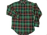 515mSyUVxxL. SL160  Little Boys Ralph Lauren Flannel Long Sleeve Shirt Green Plaid 3/3T