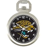 Gametime Jacksonville Jaguars Pocket Watch with Chain and Stand