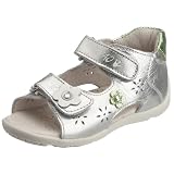 Ciao Bimbi Toddler Gattona Metallic Flower Sandal