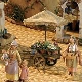 Fontanini Flower Cart