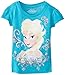 Disney Girls' Frozen Elsa Bubble Sleeve T-Shirt