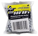 500 pc Premium grade Airsoft Metal Pellets 4.5 mm .177 BB's