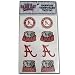 Alabama Crimson Tide Temporary Tattoo Decals: 8 Pack