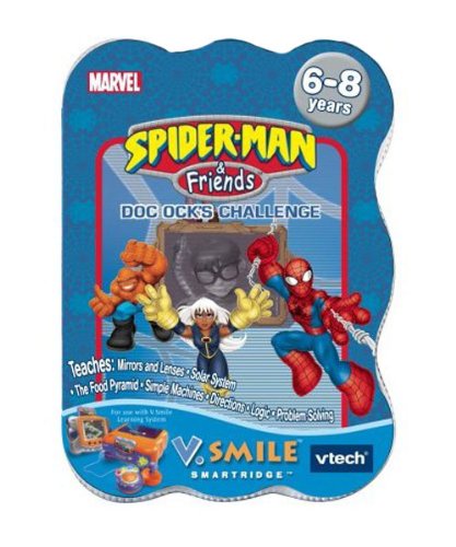 Childrens Toyshop  Toys : Vtech - V.Smile - Spiderman and Friends 2 : Doc Ock's Challenge