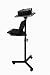 B-Tech BT890 Projector Lecturn Trolley Stand Cart with Accessory Shelf - Black