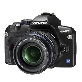 OLYMPUS �f�W�^����჌�t�J���� E-420 �����Y�L�b�g E-420KIT