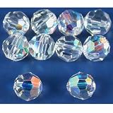 Swarovski Crystal #5000 Round 6mm Tanzanite AB Beads (10)