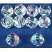 10 Clear AB Round Swarovski Crystal Beads 5000 6mm