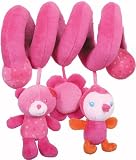 Baby Spiral Rattle. Car seat /Crib Toy. Chip Chip Collection.