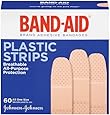 Band-Aid Comfort-Flex Adhesive Bandages-Plastic-60ct, Family Pack