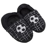 Childrens/Kids Boys Football Design Slip-On Indoor Footwear/Slippers