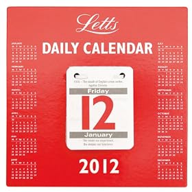 Letts DTC 2012 Daily Tear Off Calendar