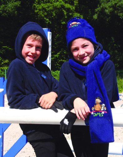 DMS Kinder Fleece-Set Mütze und Schal