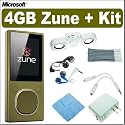 Zune 4 GB Digital Media Player Green(2nd Generation) + MP3 Accessory Kit