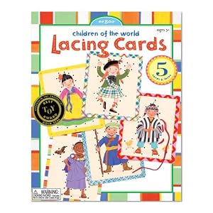 Eeboo Lacing Card Children of the World