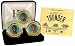 Oklahoma City Thunder 24KT Gold & Color 3 Coin Set