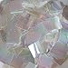 25mm Square Sequins Crystal Transparent Rainbow Iris Loose Paillettes
