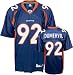 Elvis Dumervil Jersey: Reebok Navy Replica #92 Denver Broncos Jersey - Large