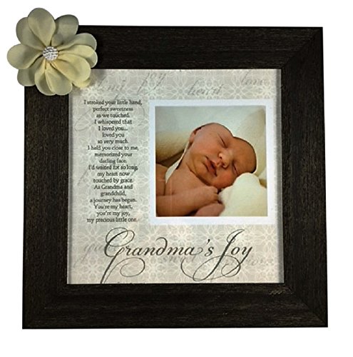 Grandma's Joy Picture Frame with Poetry - Barnwood