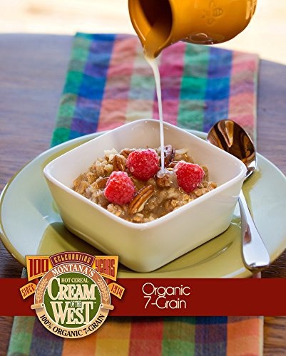 Cream of the West 100% Organic 7-Grain Hot Cereal, 18-ounce Box (Single Box)