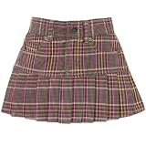 plaid pleated skort(rye 24mos)