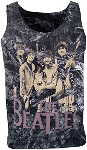 Retro Tank Top Rock Punk Metal Black SM-010