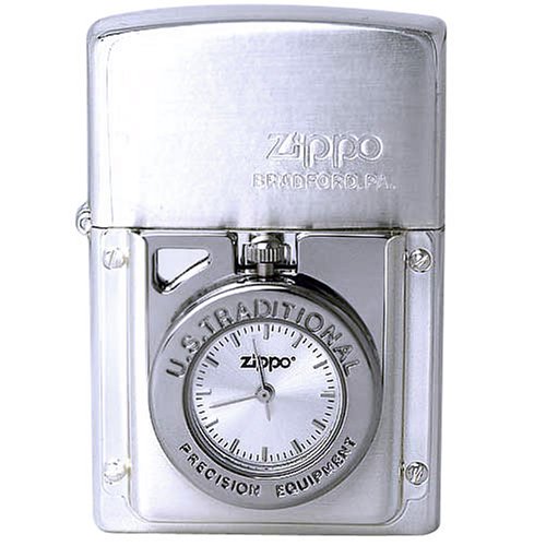 ZIPPO (ジッポー) 懐中時計 TL-105 シルバー文字盤 メンズ