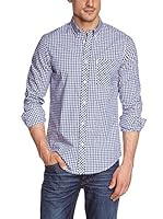 Ben Sherman Camisa Hombre (Azul)