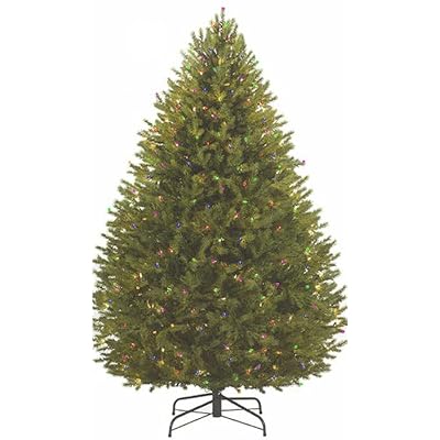 7 foot pre lit christmas trees on sale-2