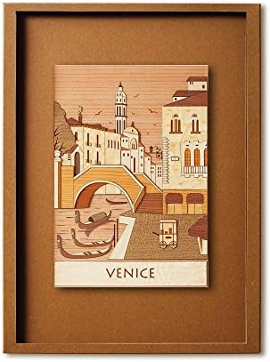 KINOWA Wooden Art Kit Kiharie Venice Made in Japan