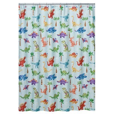 Dinosaur Friends Shower Curtain