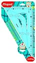 Maped - Fournitures, accessoires - Equerre 60° grand côté 26 cm Maped Incassable Flex Bleu Bleu