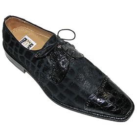 David Eden 'Rocker', Mens Shoes, Black by David Eden