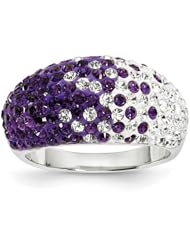 Sterling Silver Swarovski Elements Manhattan Spirit Ring