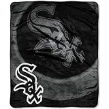Chicago White Sox 50"x60" Retro Style Royal Plush Raschel Throw Blanket Warm Machine Washable