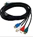 4 Color Coded Pack 6 Feet High Speed HDMI Cable with Ethernet, Support 3D and Audio Return Channel (ARC), Perfect for 3D TV / Home Theater System, Red, Green, Blue and White Color, AZIO Retail