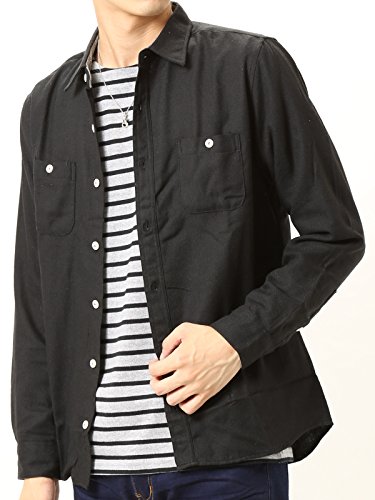 (アーケード) ARCADE 秋 無地 チェック ネルシャツ メンズ 選べる 無地 チェックシャツ ネルチェックシャツ